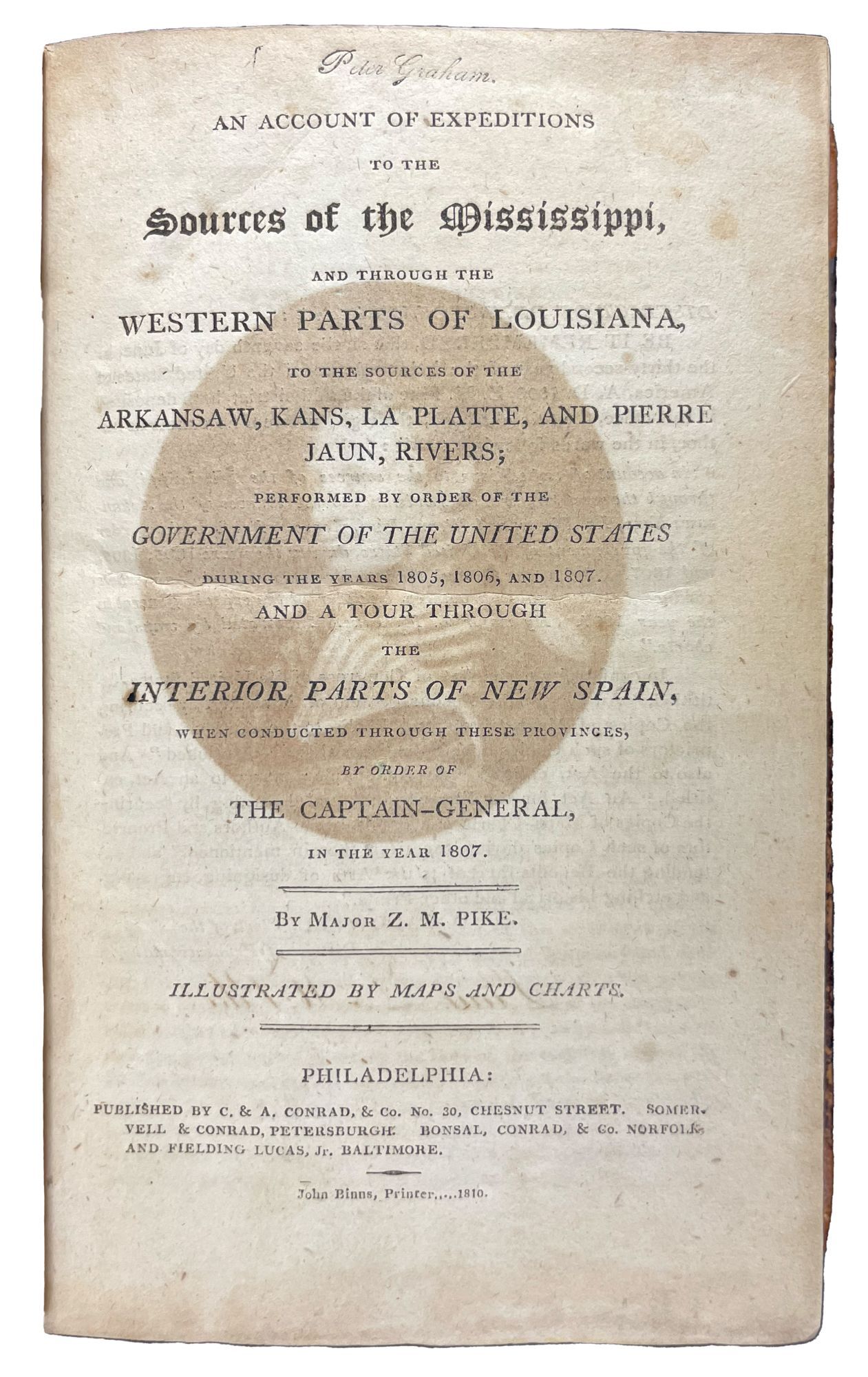 An Account of Expeditions to the Sources of the Mississippi, and